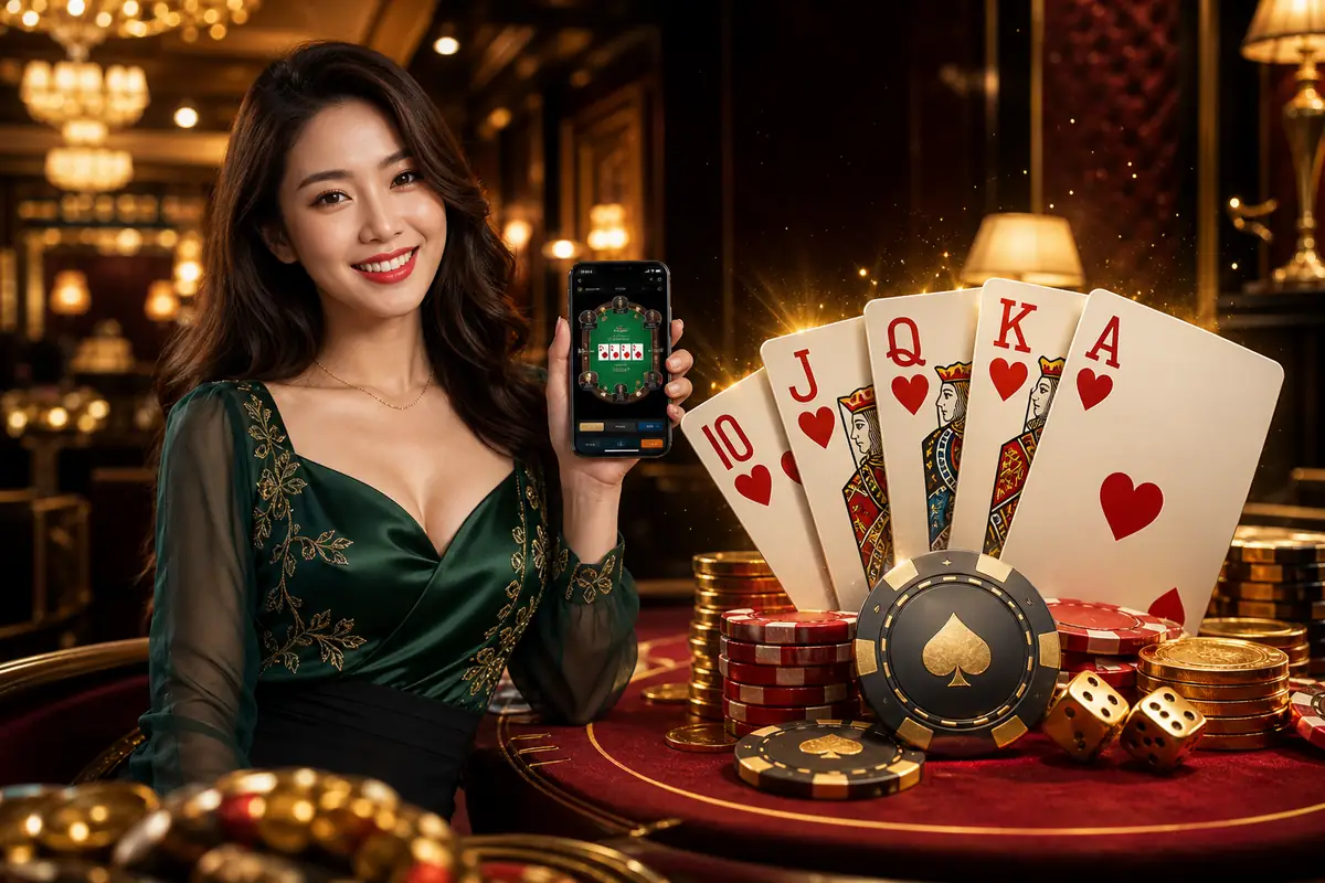 crown99a live casino meja baccarat dealer sebenar